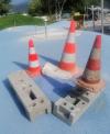 AW: Beschädigter Gummibelag Spielplatz Egerdach