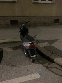 Moped ohne Kennzeichen