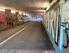 AW: Illegale Graffitis unter der Grenobler-Brücke