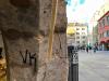 AW: Altstadtmauer beschmiert „VK91“