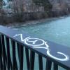 AW: Vandalismus unter der Brücke / Schmiragen / Vandalismus ( "WACKER" )