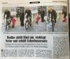 Schiebestrecken werden ignoriert - bitte um bessere Aufklärung der Radfahrenden durch die Radlobby Tirol