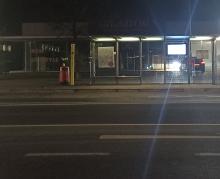 Bushaltestelle "Brederis Krönele" Beleuchtung defekt