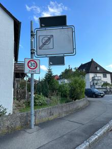 Straßen Schild 